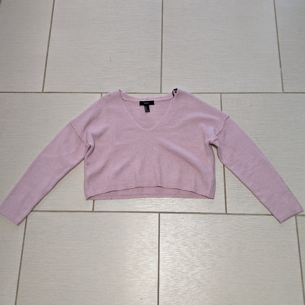 Pink small sweater from Forever 21